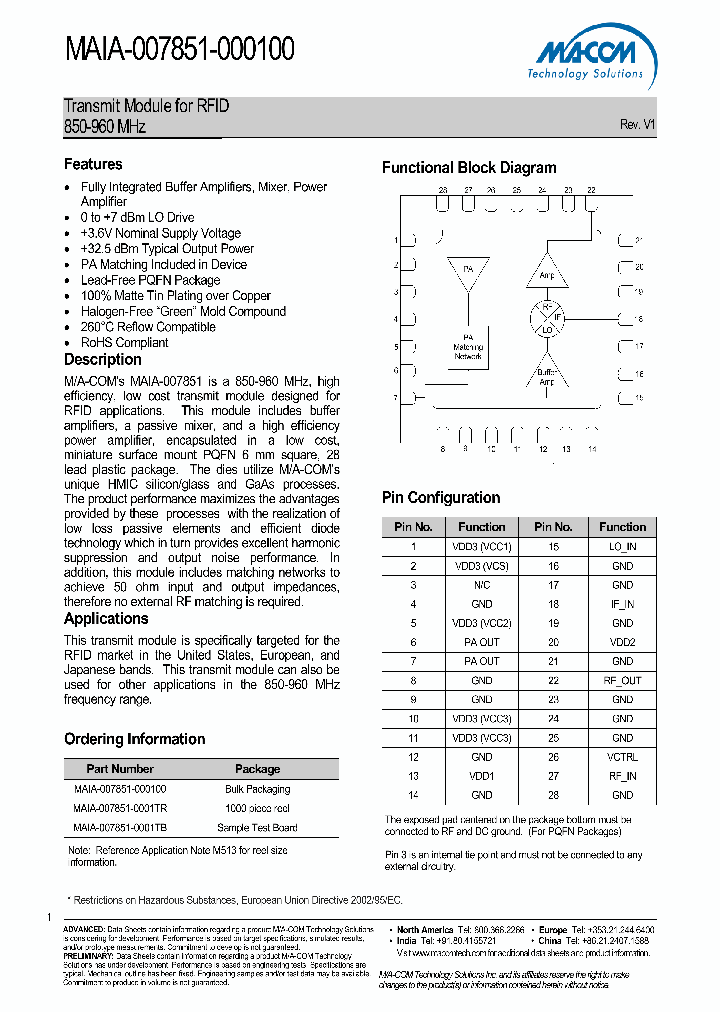 MAIA-007851-000100_4528237.PDF Datasheet