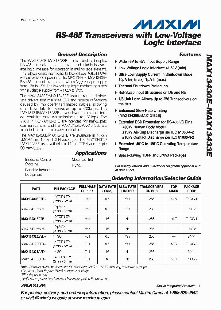 MAX13430E09_4862217.PDF Datasheet