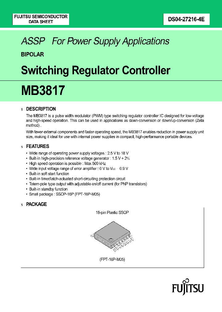 MB3817_4624202.PDF Datasheet