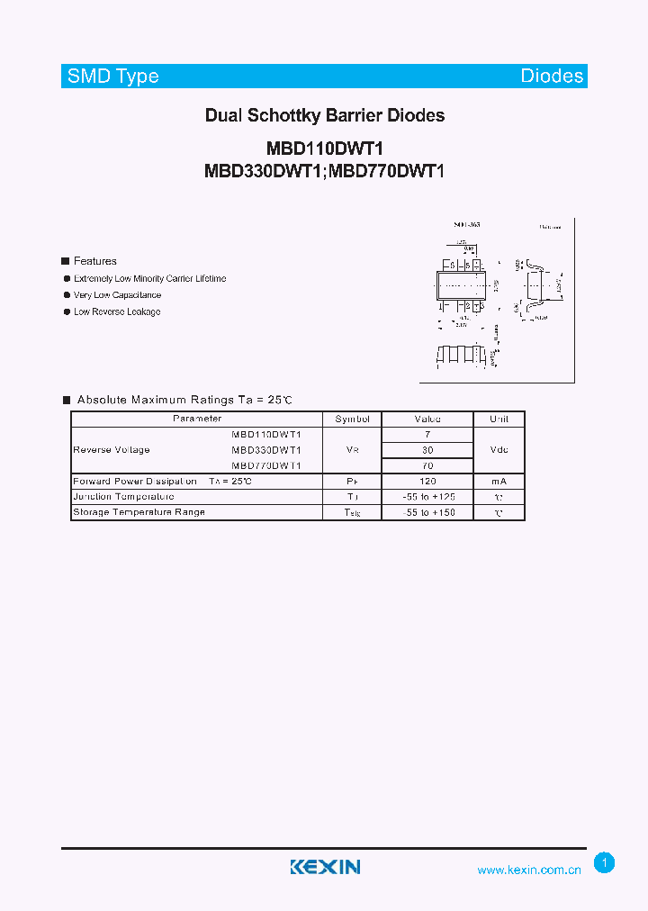 MBD110DWT1_4639174.PDF Datasheet