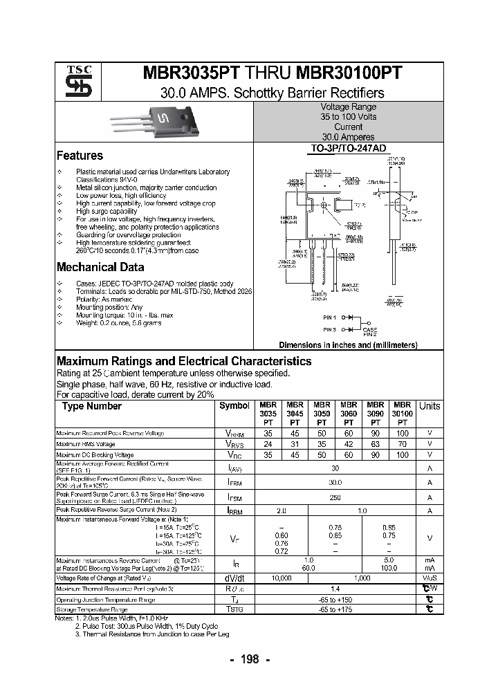 MBR30100PT_4469370.PDF Datasheet