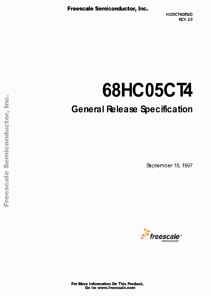 MC68HC05CT4FB_4650695.PDF Datasheet