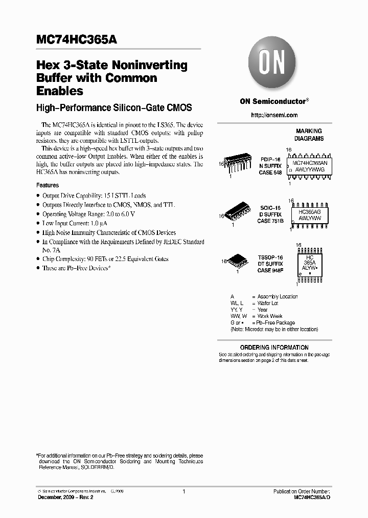 MC74HC365A_4700484.PDF Datasheet