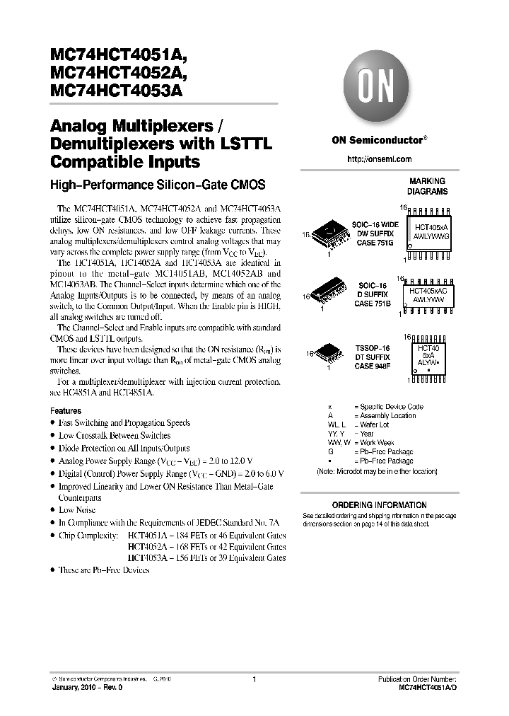 MC74HCT4053ADR2G_4739594.PDF Datasheet