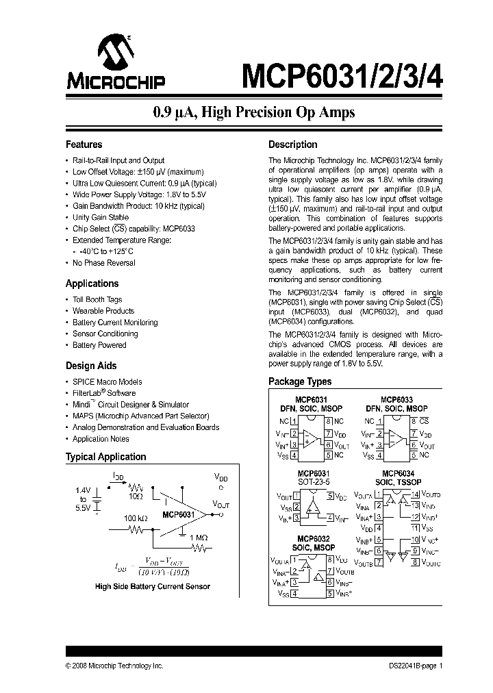 MCP6033T-EMC_4663790.PDF Datasheet