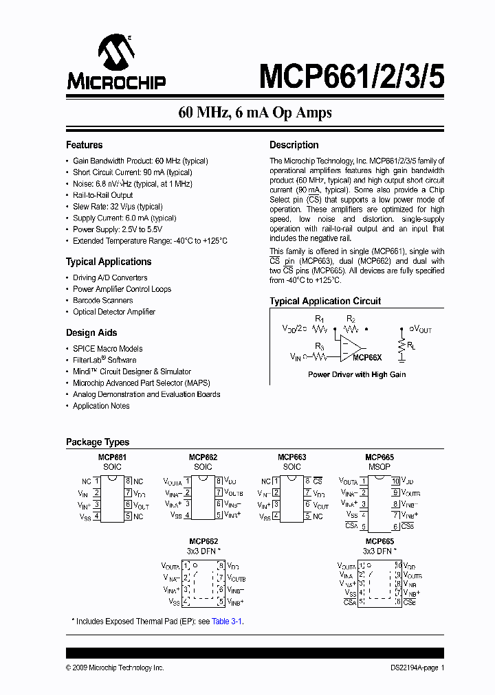 MCP661_4790674.PDF Datasheet