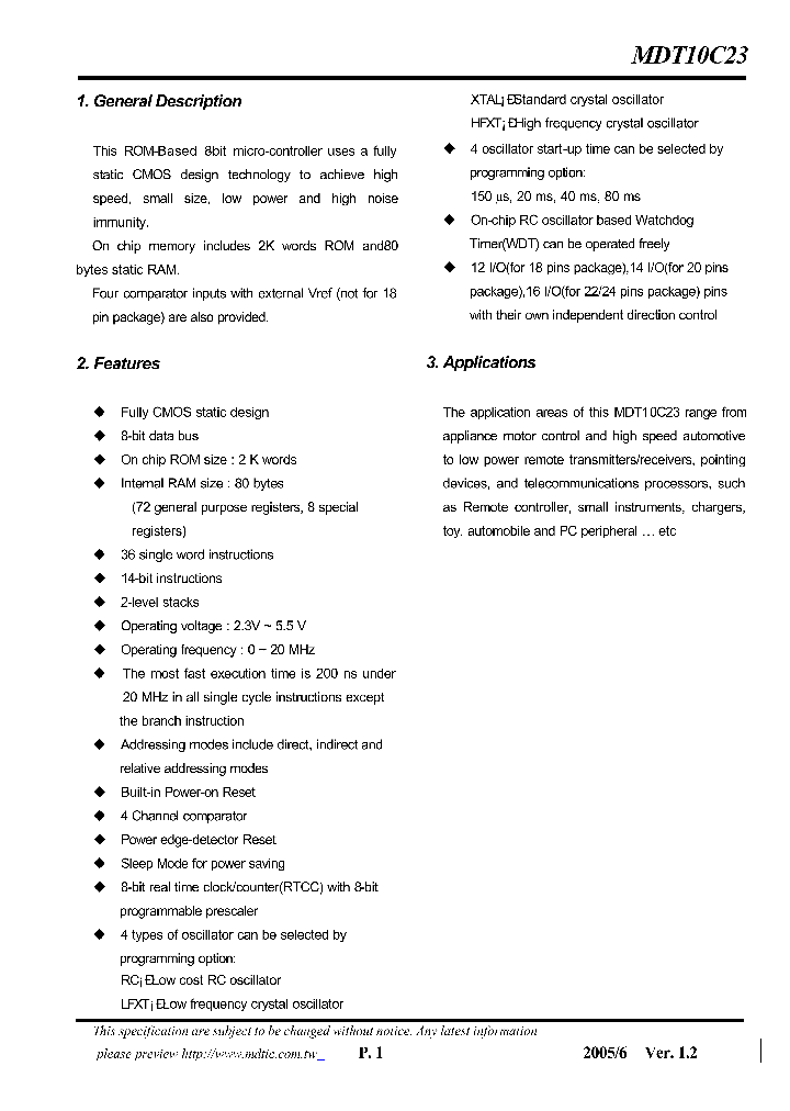 MDT10C23_4871180.PDF Datasheet