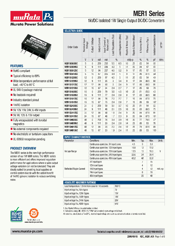 MER1S2405SC_4561335.PDF Datasheet