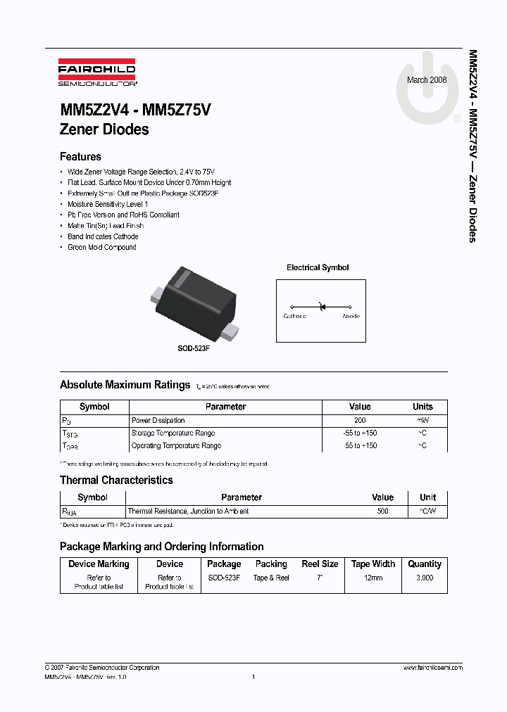 MM5Z33V_4524589.PDF Datasheet