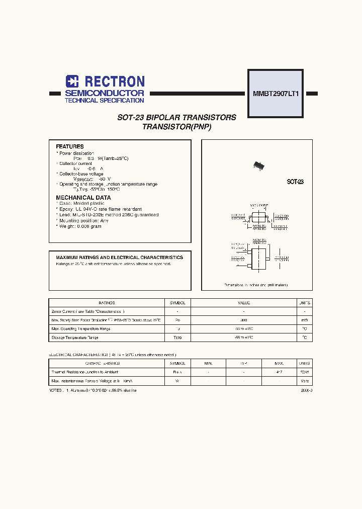 MMBT2907LT1_4587958.PDF Datasheet