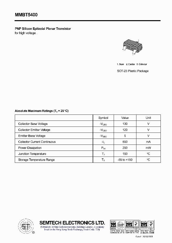 MMBT5400_4451603.PDF Datasheet