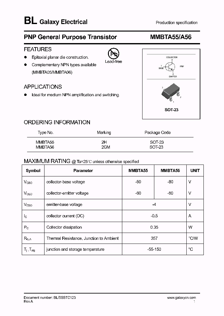 MMBTA55_4182046.PDF Datasheet