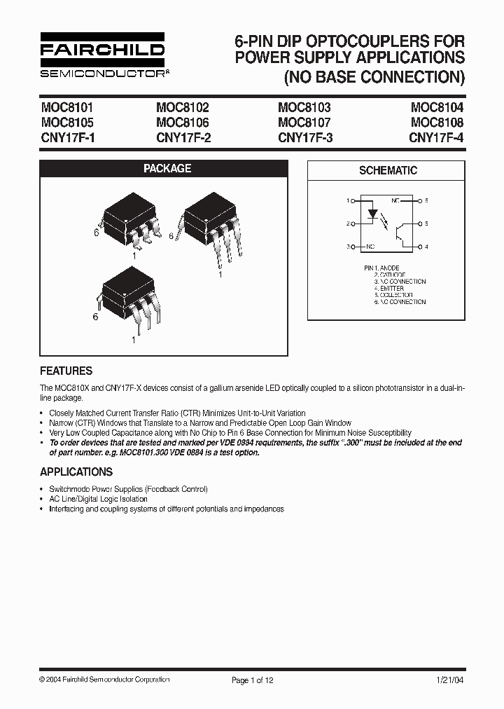 MOC8103S_4673100.PDF Datasheet