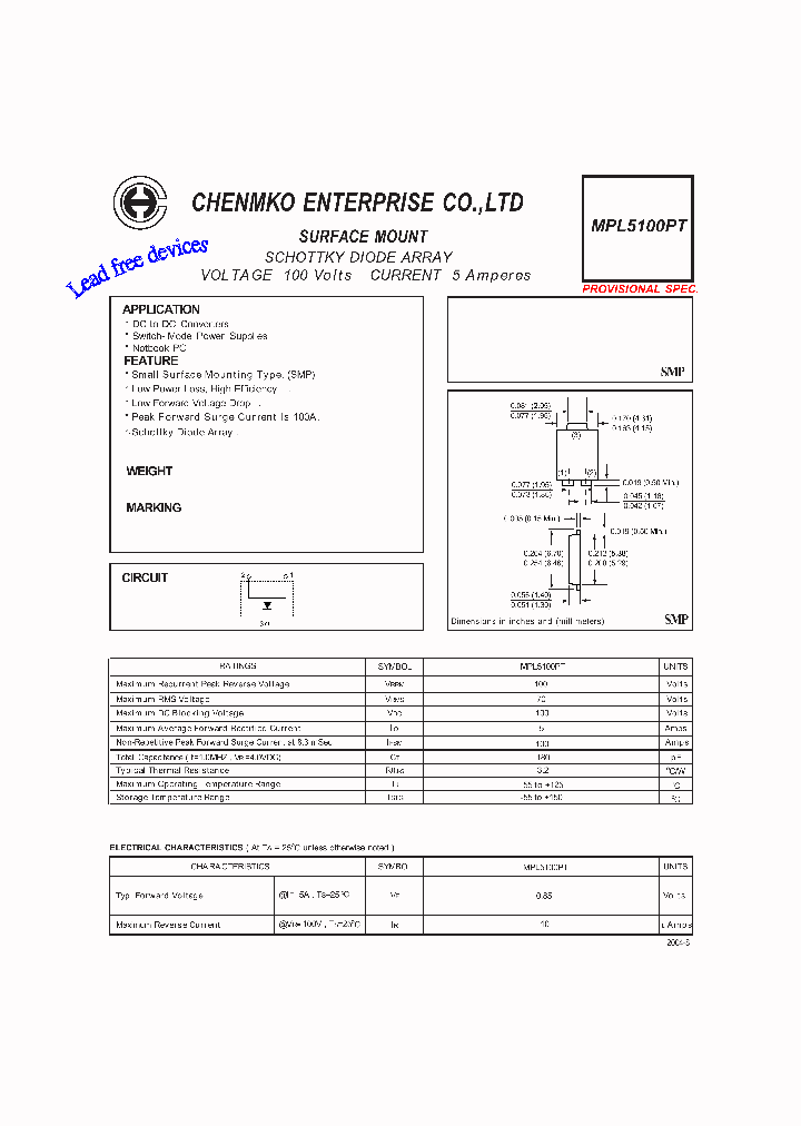 MPL5100PT_4664910.PDF Datasheet