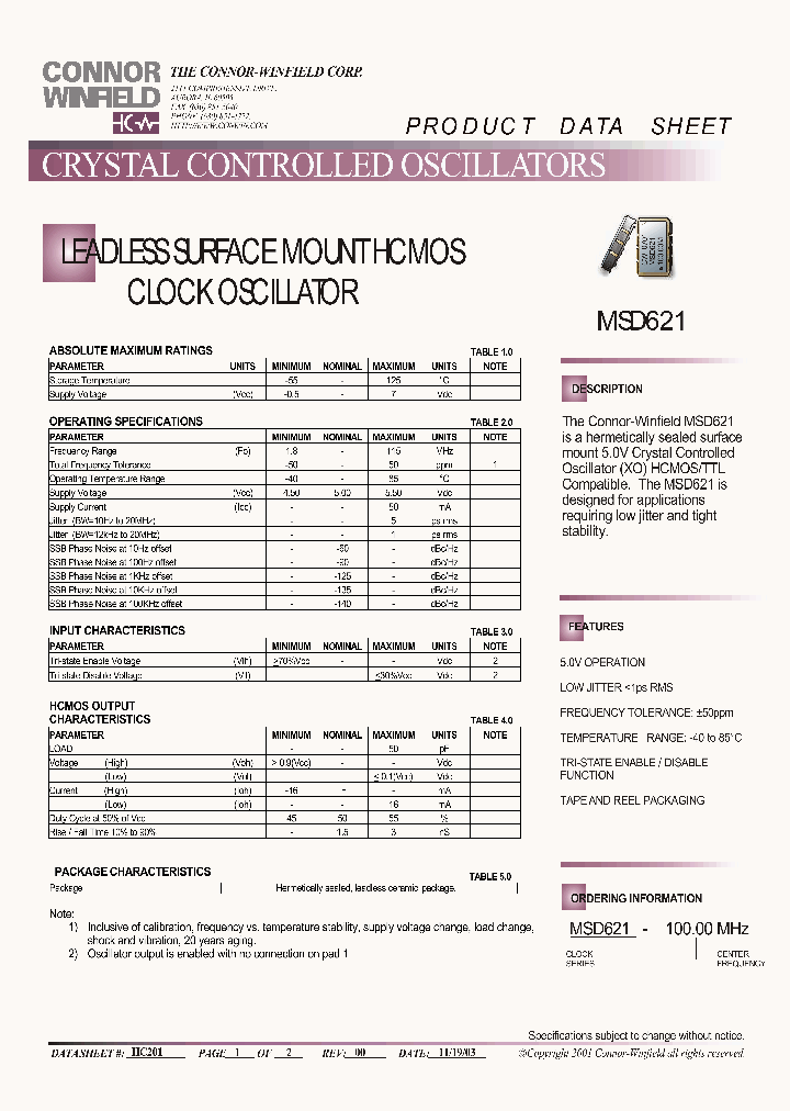 MSD621_4287180.PDF Datasheet