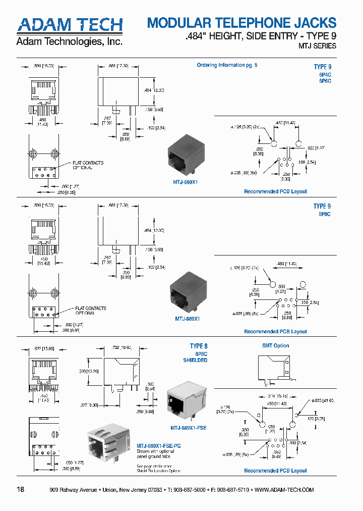 MTJ-889X1_4319311.PDF Datasheet