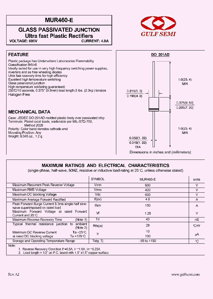 MUR460-E_4619491.PDF Datasheet