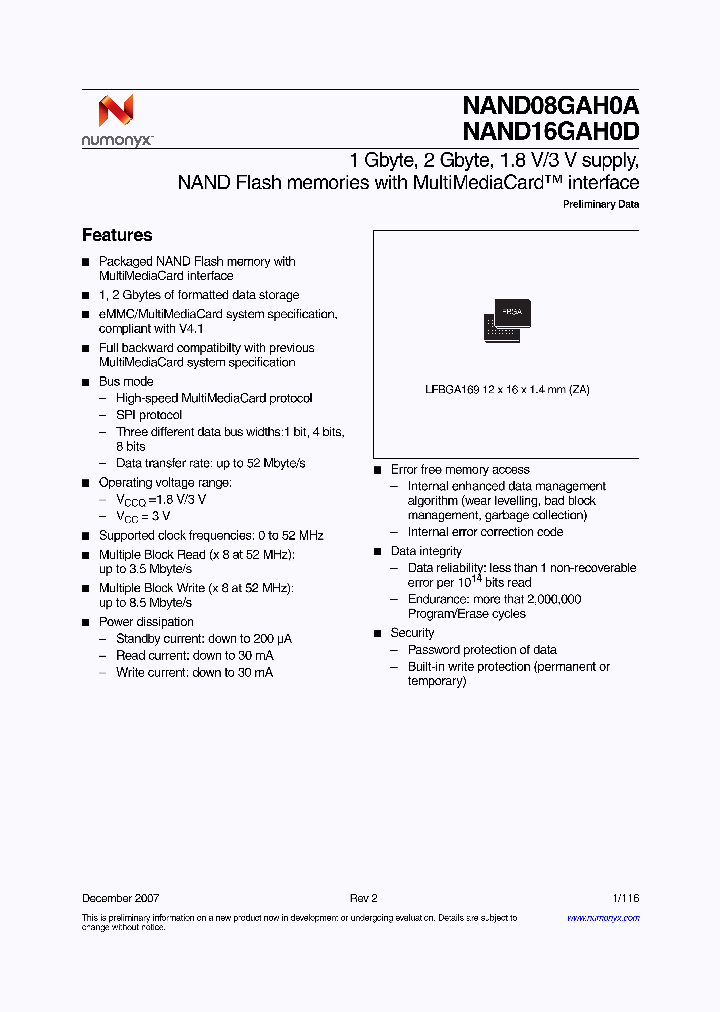 NAND08GAH0A_4599233.PDF Datasheet