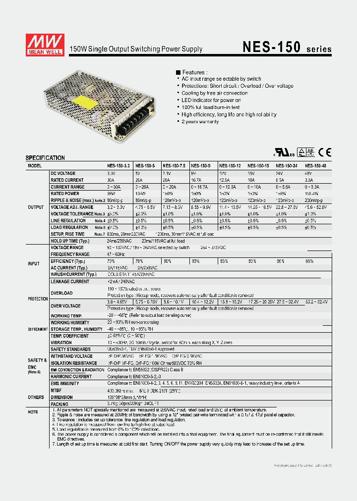 NES-150_4309961.PDF Datasheet