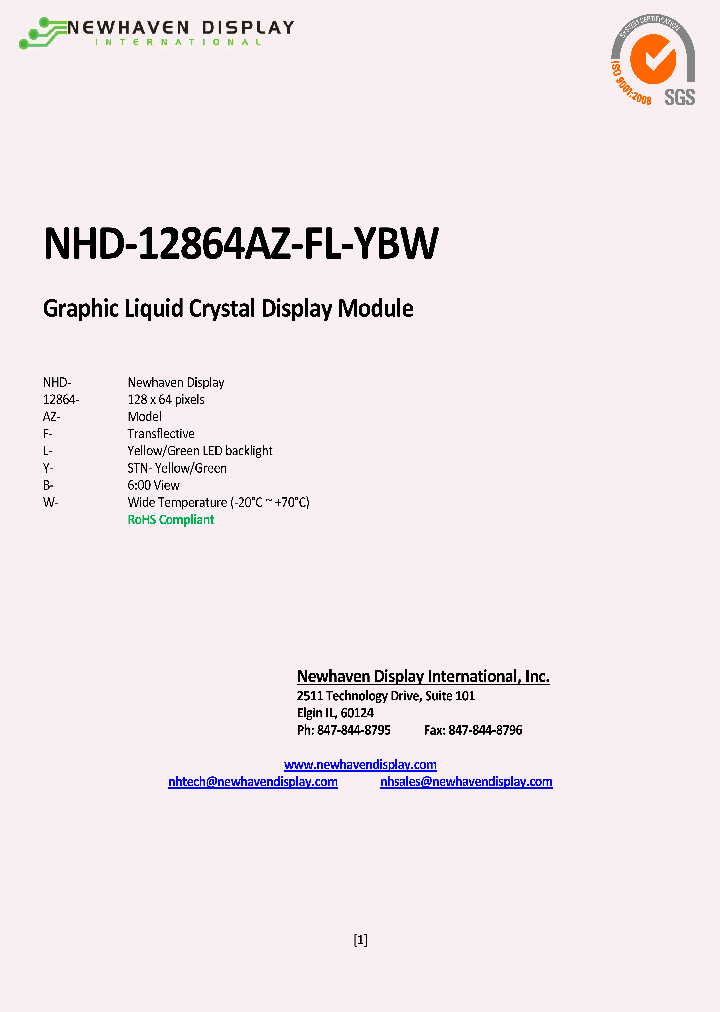 NHD-12864AZ-FL-YBW_4921787.PDF Datasheet