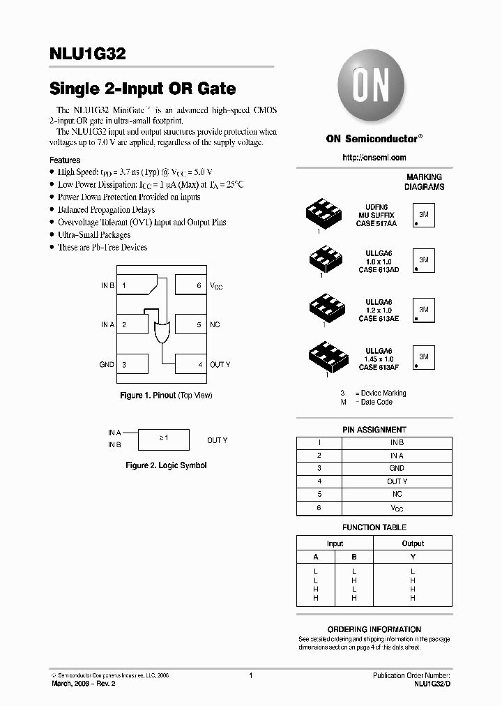 NLU1G32_4694775.PDF Datasheet