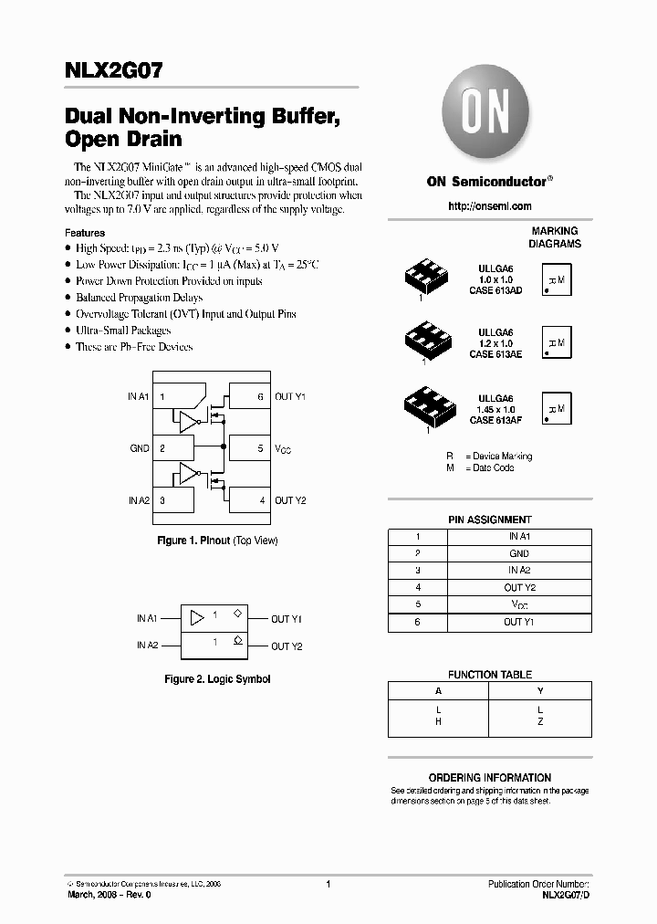 NLX2G07CMX1TCG_4590443.PDF Datasheet