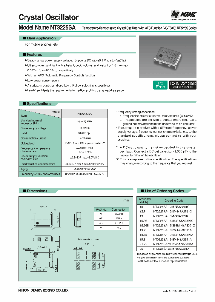 NT3225SA-192M-NSA3391A_4226534.PDF Datasheet