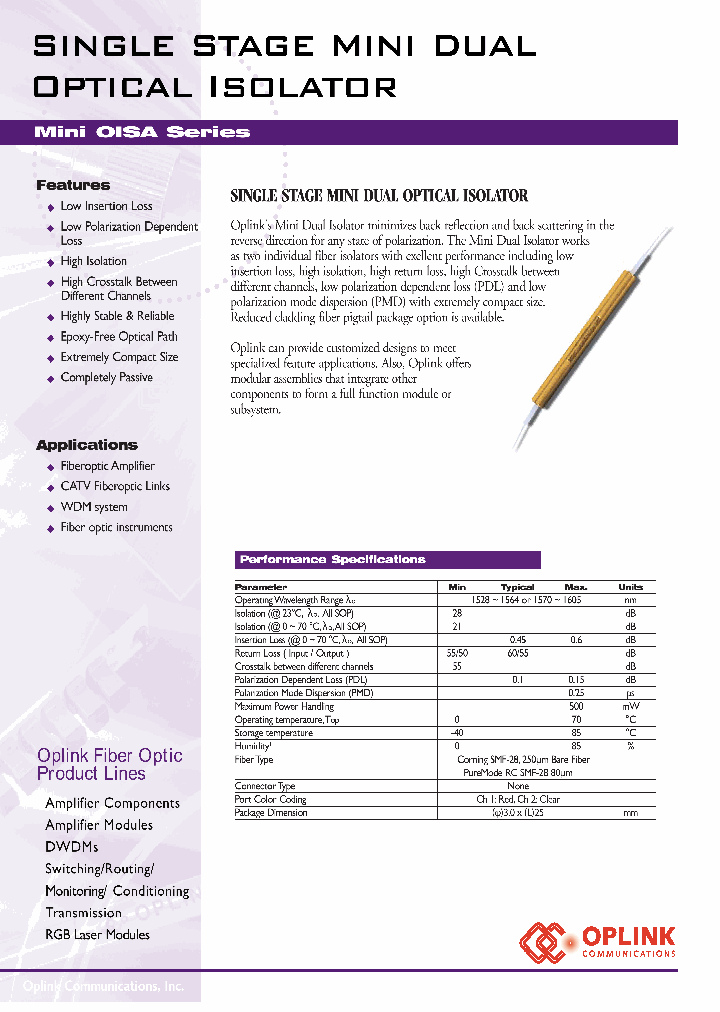 OISA1585A0D311_4459430.PDF Datasheet