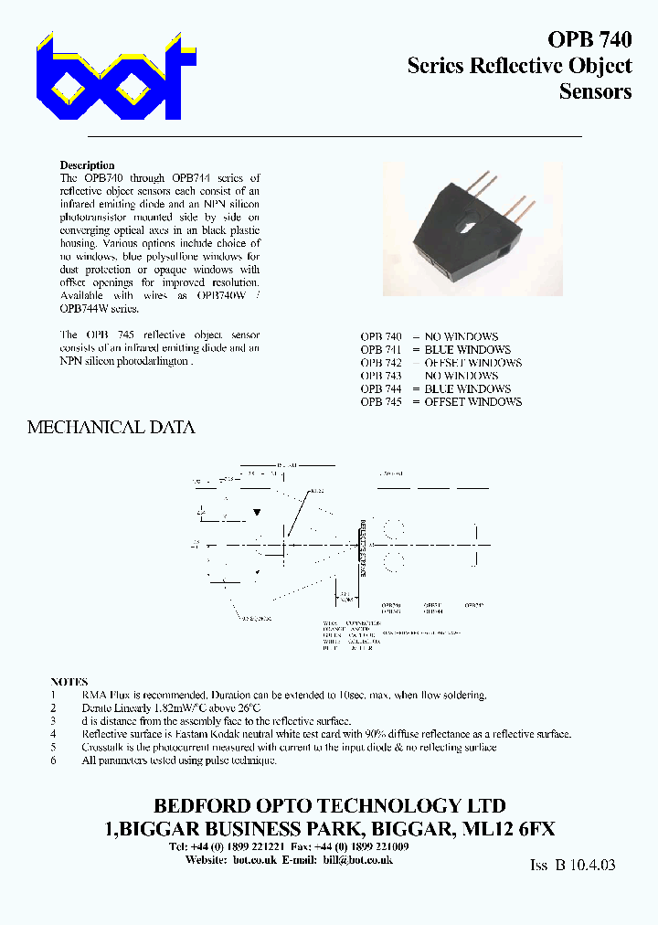 OPB740_4451026.PDF Datasheet