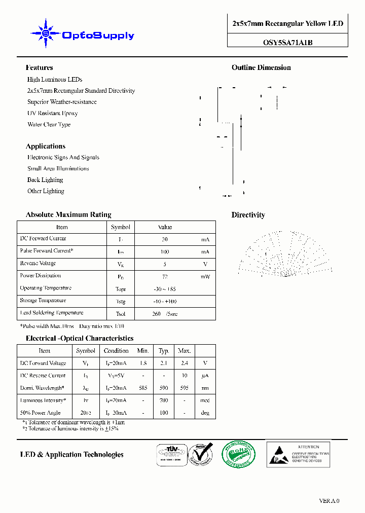 OSY5SA71A1B_4633338.PDF Datasheet