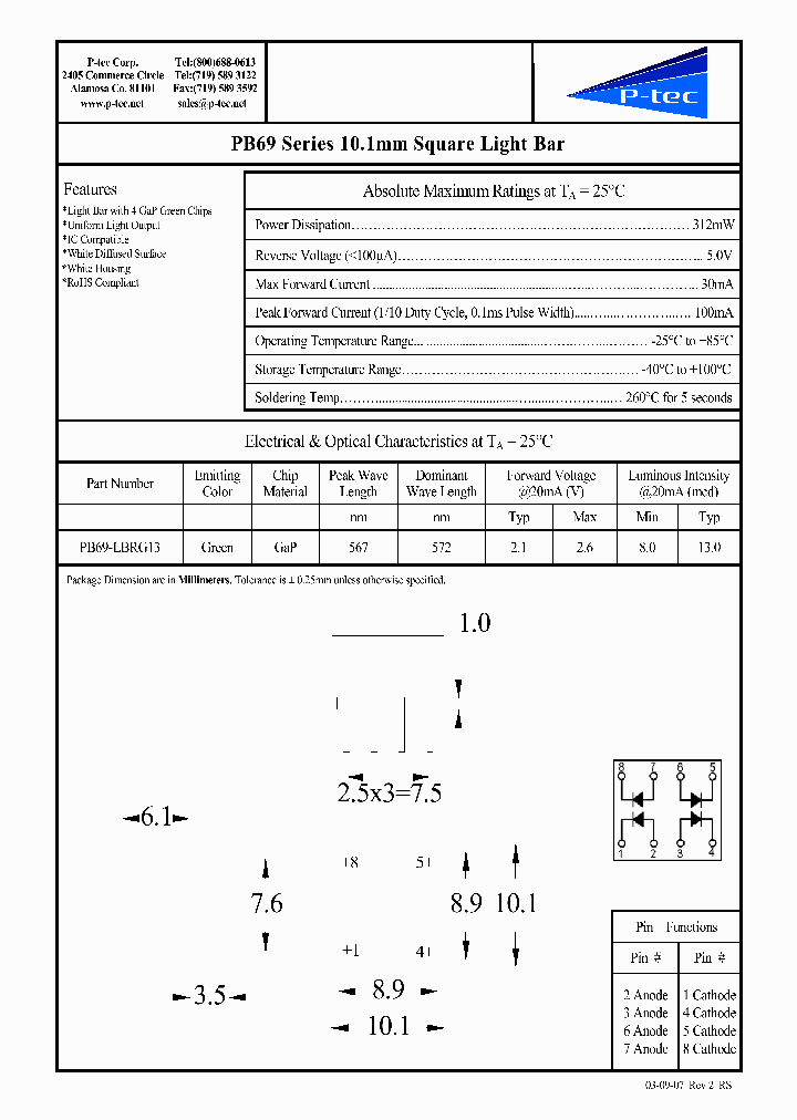 PB69-LBRG13_4501940.PDF Datasheet