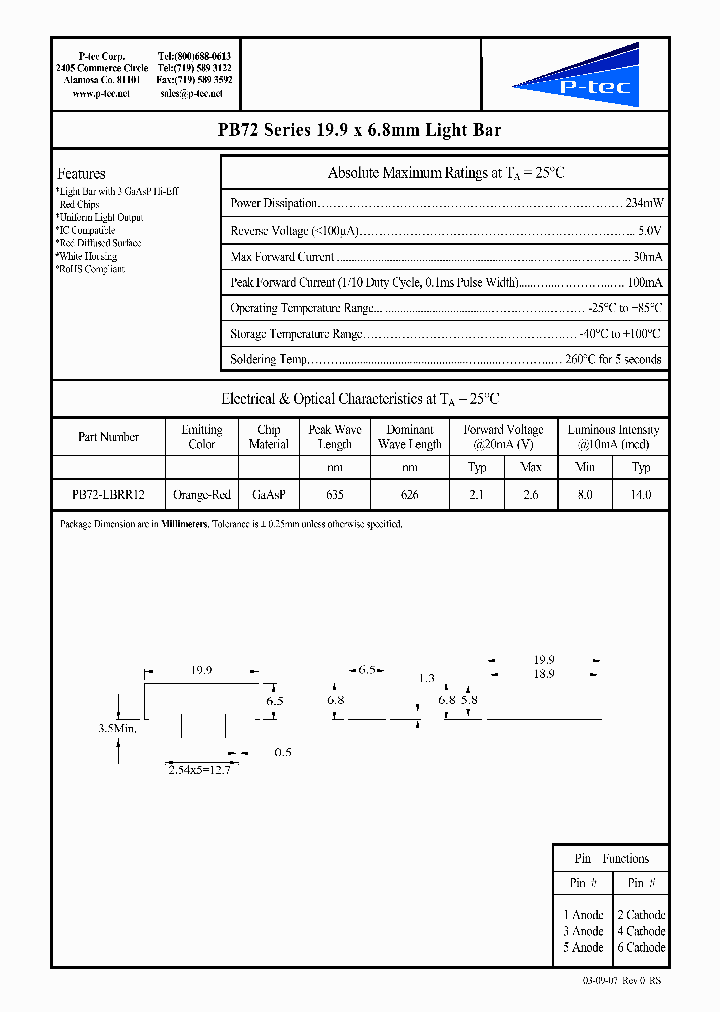 PB72-LBRR12_4664550.PDF Datasheet