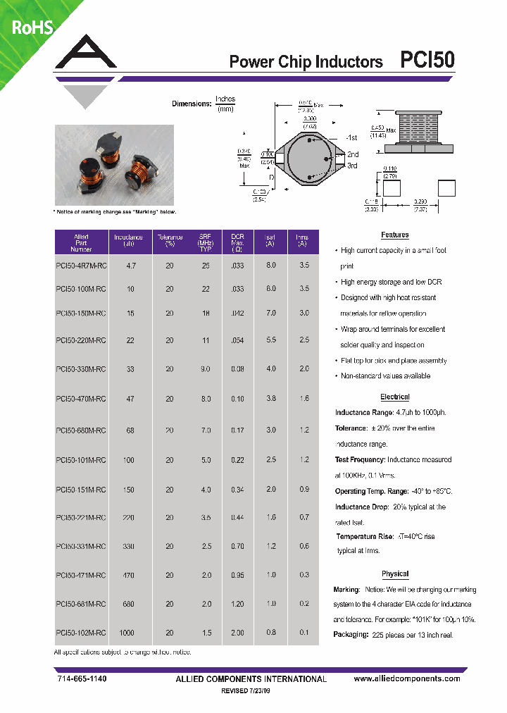 PCI50-100M-RC_4549249.PDF Datasheet
