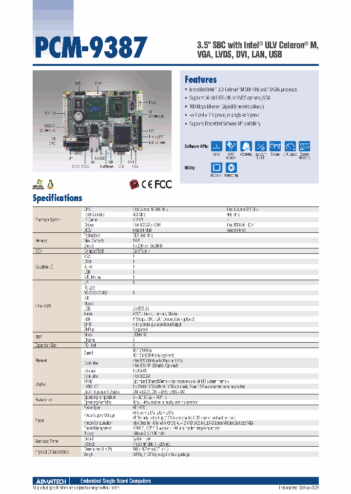 PCM-9387F-M0A2E_4700804.PDF Datasheet