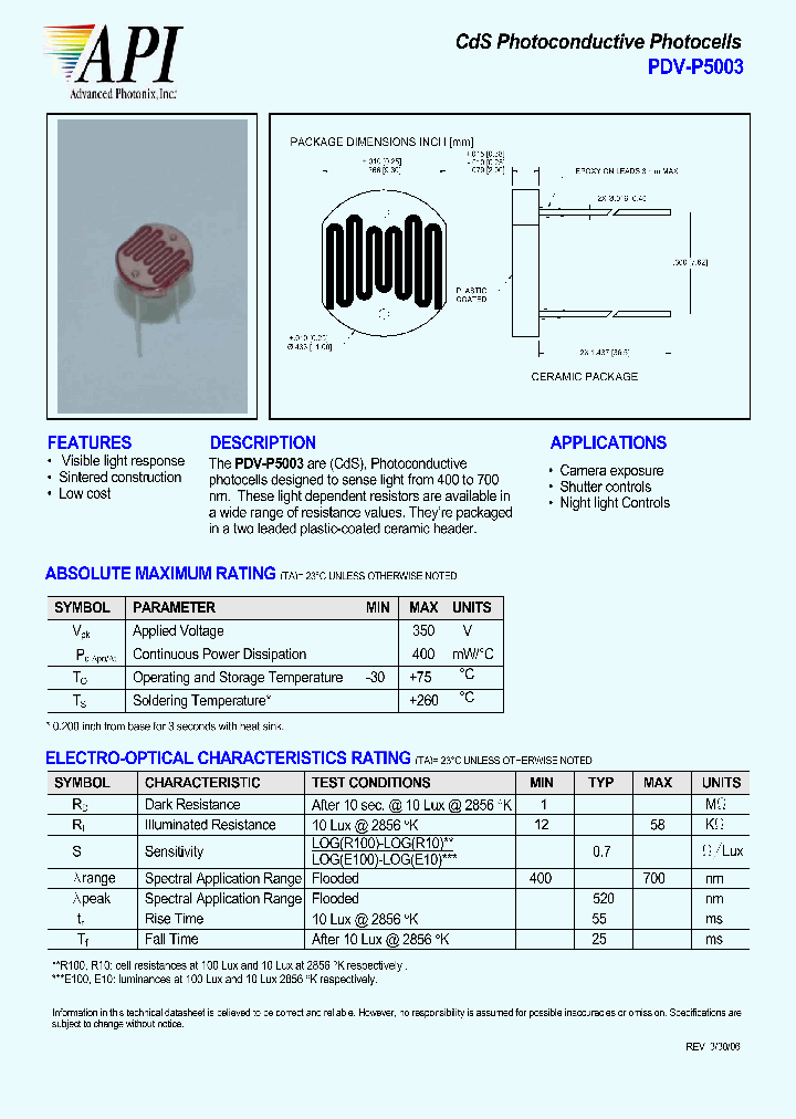 PDV-P5003_4356734.PDF Datasheet