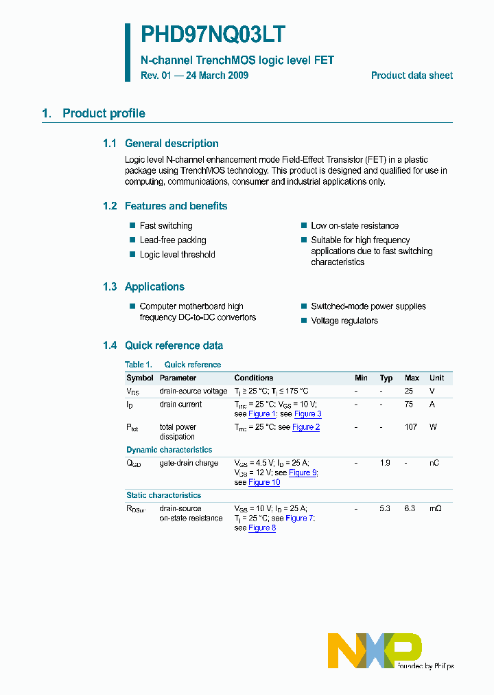 PHD97NQ03LT_4599054.PDF Datasheet