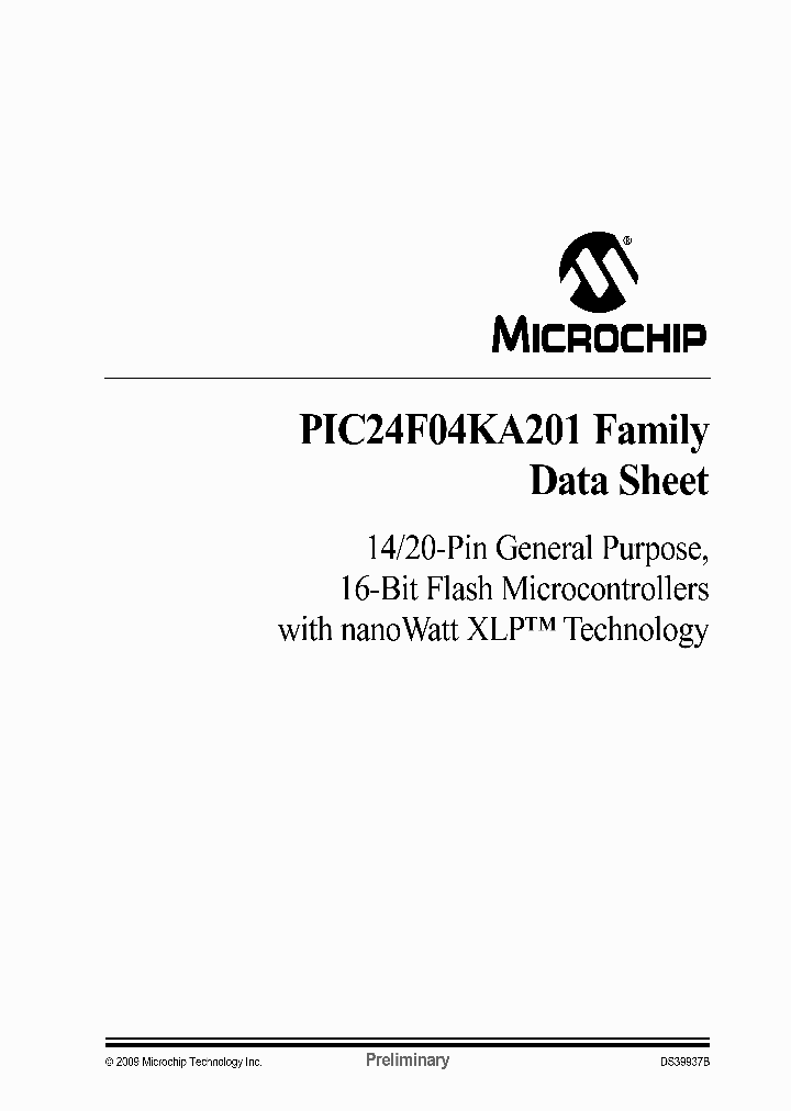 PIC24F04KA200T-IMQ_4561900.PDF Datasheet