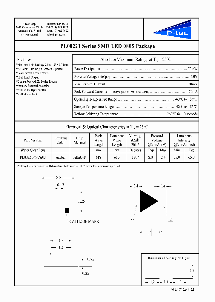 PL00221-WCA03_4783899.PDF Datasheet