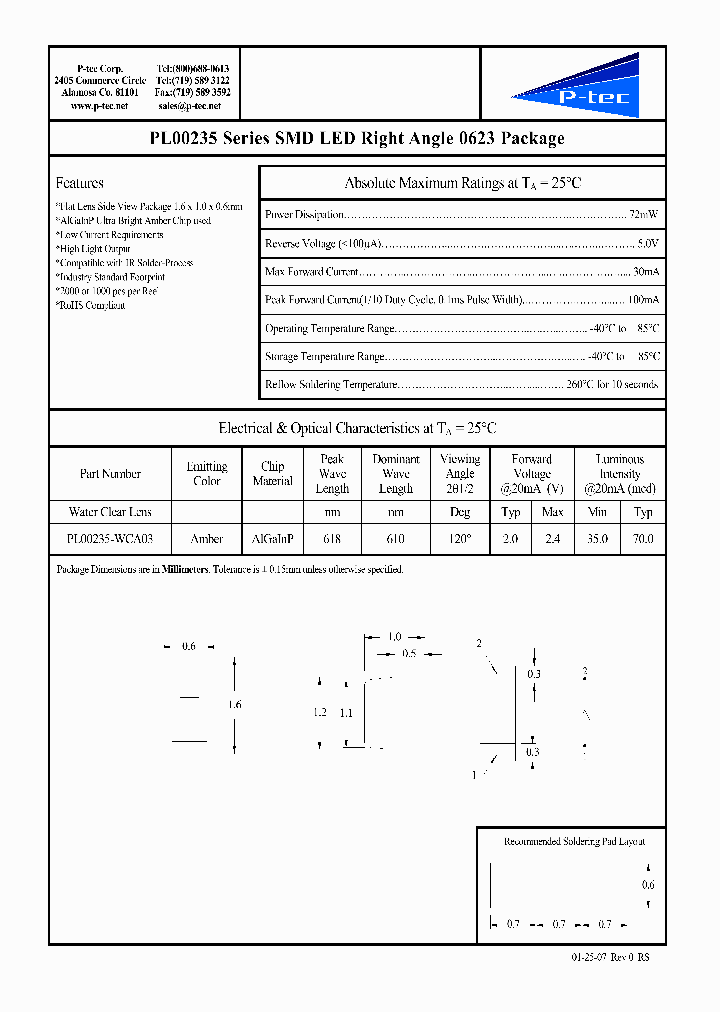 PL00235-WCA03_4783902.PDF Datasheet