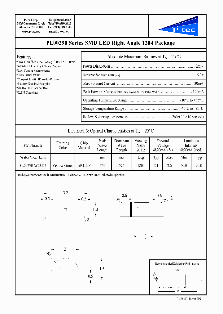 PL00290-WCG23_4524718.PDF Datasheet