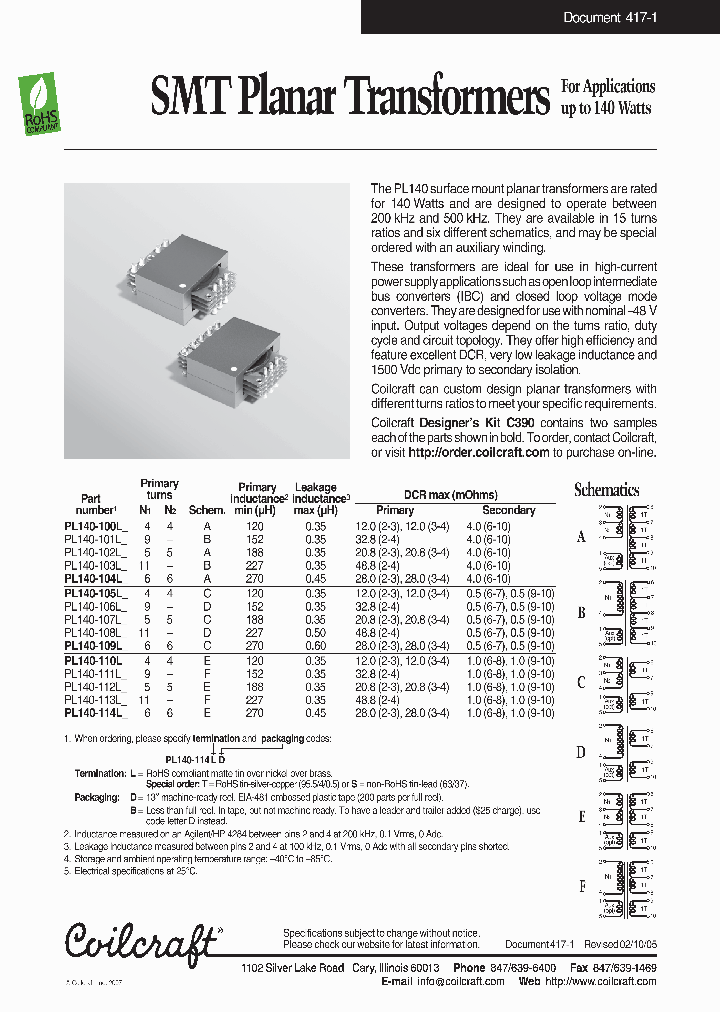 PL140-110L_4529119.PDF Datasheet