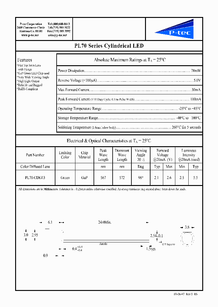 PL70-CDG13_4500713.PDF Datasheet