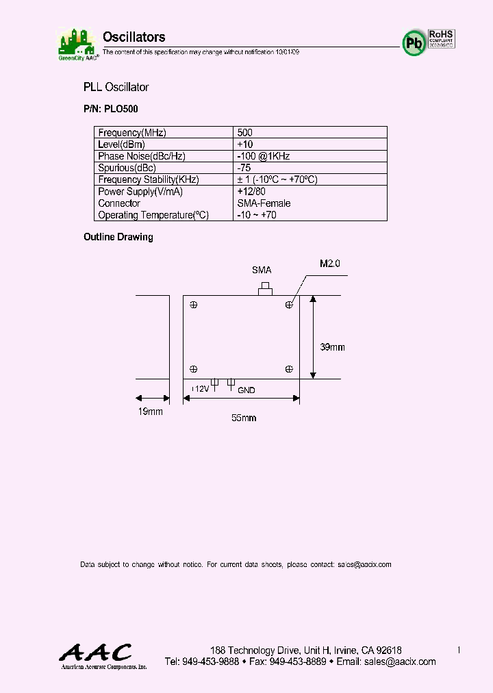 PLO500_4696382.PDF Datasheet