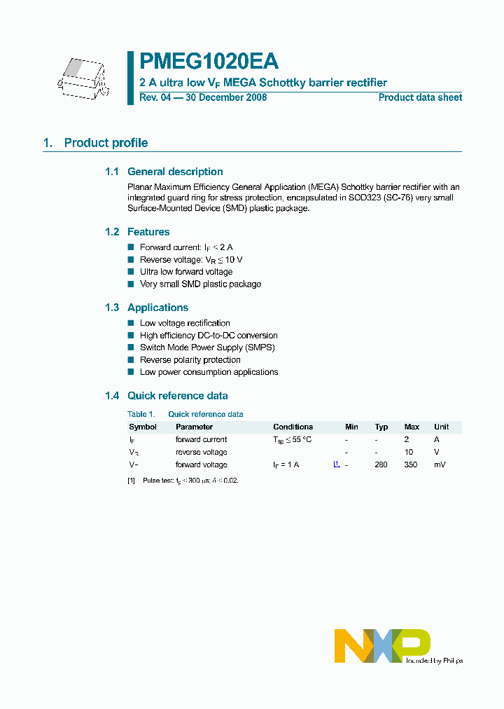 PMEG1020EA_4594911.PDF Datasheet