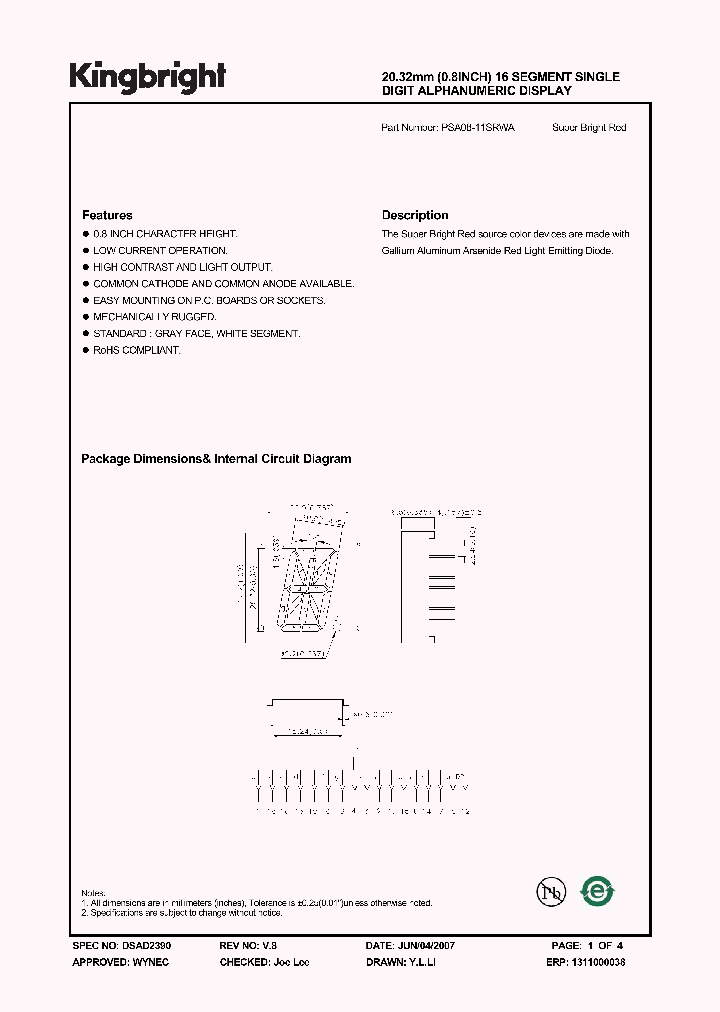 PSA08-11SRWA_4769438.PDF Datasheet