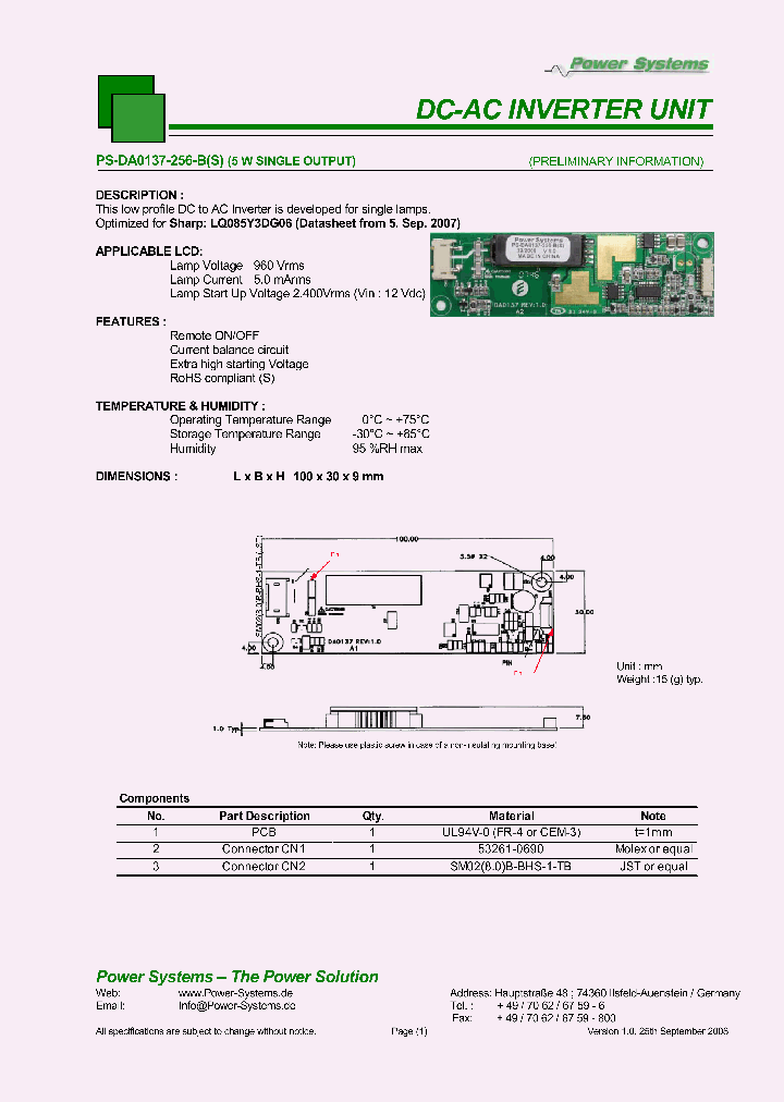 PS-DA0137-256-B_4612368.PDF Datasheet