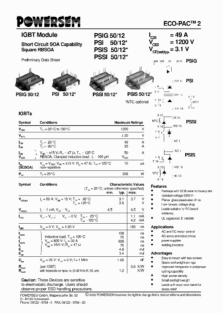 PSIS5012_4527734.PDF Datasheet