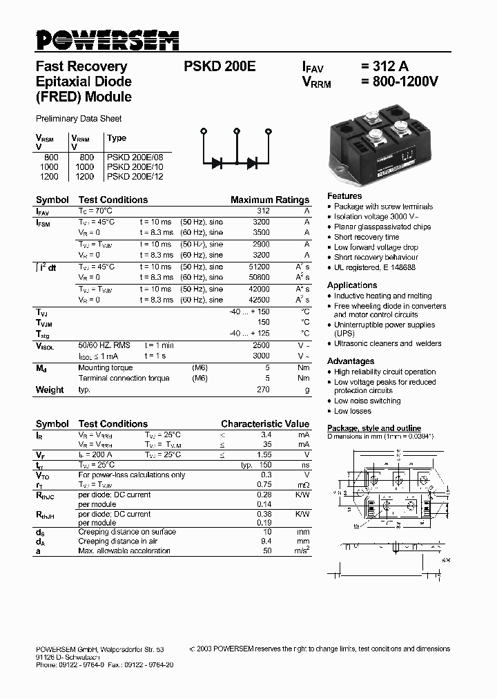 PSKD200E-12_4549920.PDF Datasheet