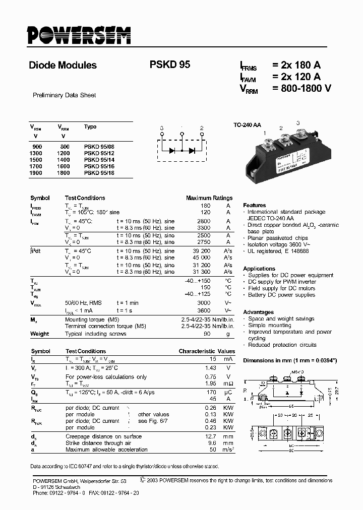 PSKD95_4716020.PDF Datasheet