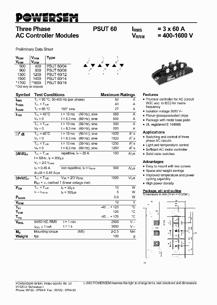 PSUT60_4645952.PDF Datasheet